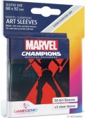 Marvel Champions :  Sachet de 50 protge-cartes Black Widow 66 x 91 mm (Standard)