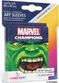 Marvel Champions :  Sachet de 50 protge-cartes Hulk 66 x 91 mm (Standard)