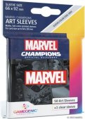 Marvel Champions :  Sachet de 50 protge-cartes Marvel Black 66 x 91 mm (Standard)