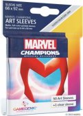 Marvel Champions :  Sachet de 50 protge-cartes Scarlet Witch 66 x 91 mm (Standard)