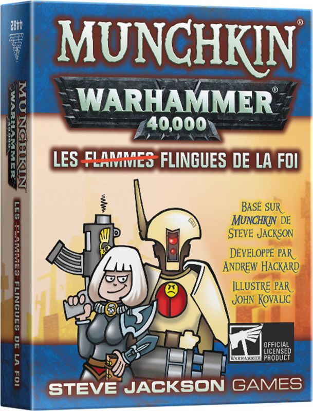 Acheter Munchkin Warhammer 40,000 : Les Flingues de la Foi