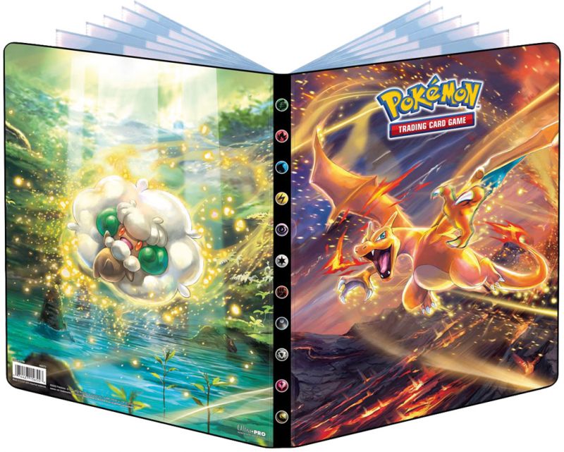 Ultra PRO Pokémon Épée et Bouclier : Poing de fusion EB08 - Portfolio cahier  range-cartes, Capacité 80 cartes, 10 pages