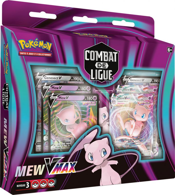 Acheter Pokémon : Deck Combat de Ligue Mew-VMAX - Jeux de cartes