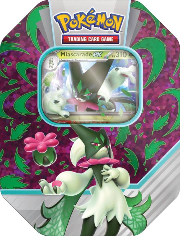 Portfolio A4 Flâmigator, Miascarade et Palmaval de Écarlate et Violet  Classeur pour Cartes 252 Cartes Pokémon - Ultra PRO
