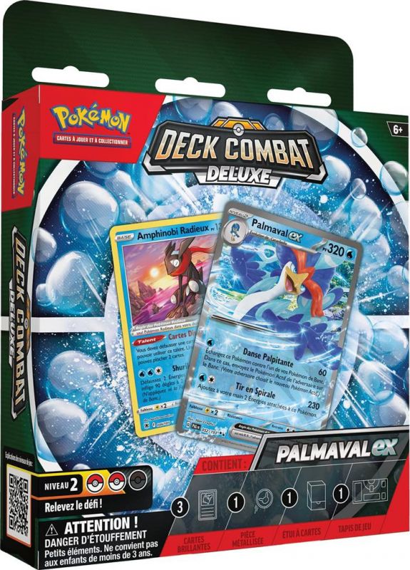 Acheter Pokémon : Deck de Combat deluxe Palmaval ex - Jeux de cartes