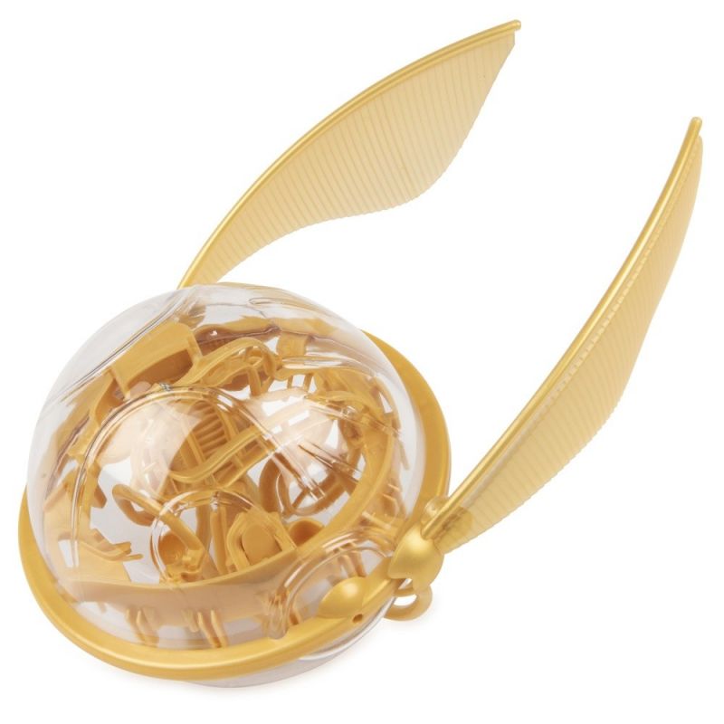 Boule Perplexus Go Vif D'Or – Labyrinthe 3D Avec 30 Défis – Jeu Casse-tête Inspiré D'Harry Potter – À Partir De 8 Ans