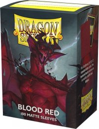 100 Dragon Shield Matte�: Blood red