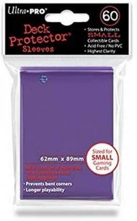 Sachet de 60 sleeves Violet - Format JP