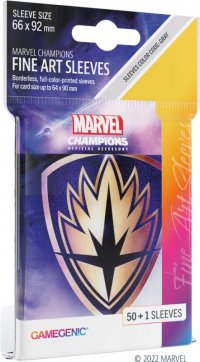 Marvel Champions : Sachet de 50 protège-cartes Guard. Galaxy