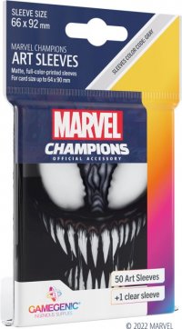 Marvel Champions : Sachet de 50 protège-cartes Venom