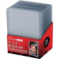 Toploader - 3" X 4" Regular Transparents (25 pièces)
