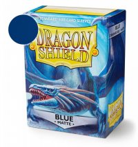 100 Dragon Shield Matte : Blue