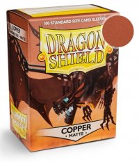 100 Dragon Shield Matte : Copper