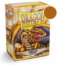 100 Dragon Shield Matte : Gold