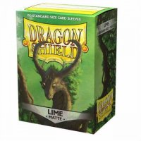 100 Dragon Shield Matte : Lime