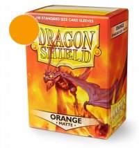 100 Dragon Shield Matte : Orange