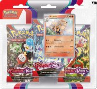 Pokémon Écarlate et Violet EV01 : Pack 3 boosters - Arcanin