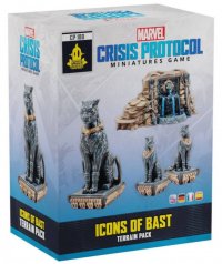 Marvel Crisis Protocol : Icons of Bast Terrain Pack