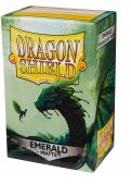100 Dragon Shield Matte :  Emerald