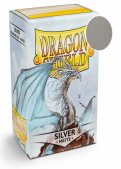 100 Dragon Shield Matte :  Silver